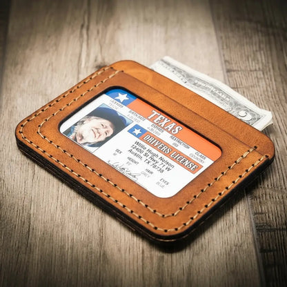 Mansfield Front-Pocket Wallet by Bull Sheath Leather, view 3