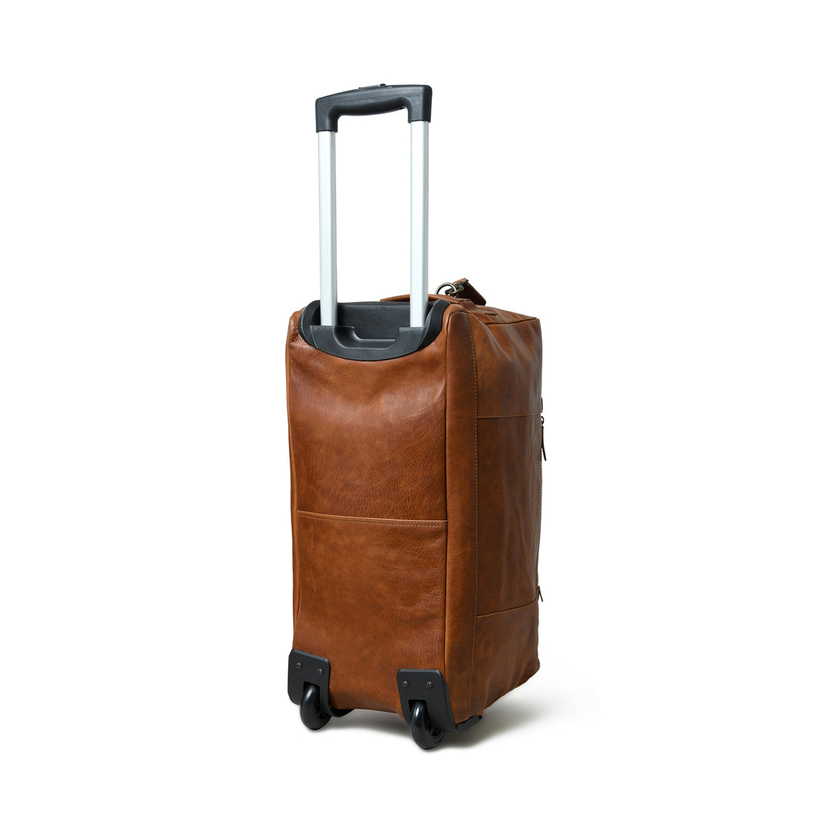 Harbor Rolling Leather Duffle by Classy Leather Bags, view 5