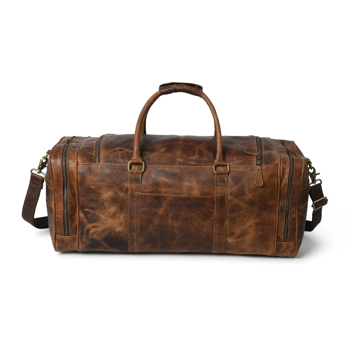 The Cohen Leather Weekender, view 5