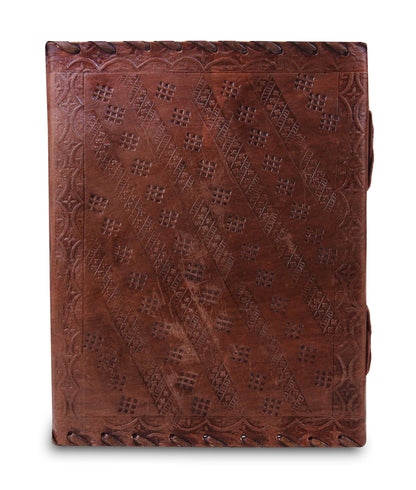 Three Stones Leather Journal by Classy Leather Bags, view 2