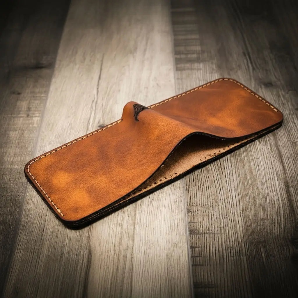 Rio Grande Bifold Wallet by Bull Sheath Leather, view 4