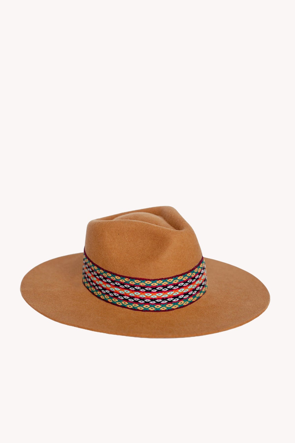 Camel Felt Western Hat by Andeana Hats