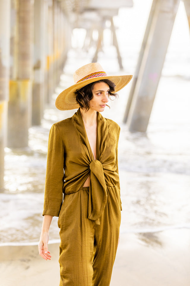 Big Sky Palm Straw Western Hat by Andeana Hats, view 4