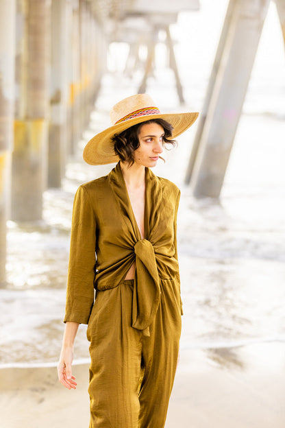 Big Sky Palm Straw Western Hat by Andeana Hats, view 4