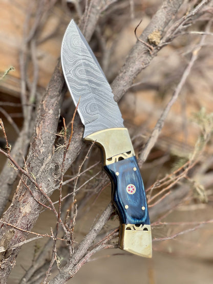The 9-Inch Pakkawood Hunting Knife | Texan Knives