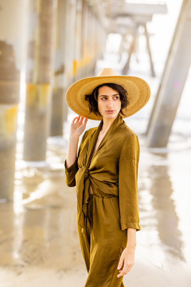 Big Sky Palm Straw Western Hat by Andeana Hats, view 3