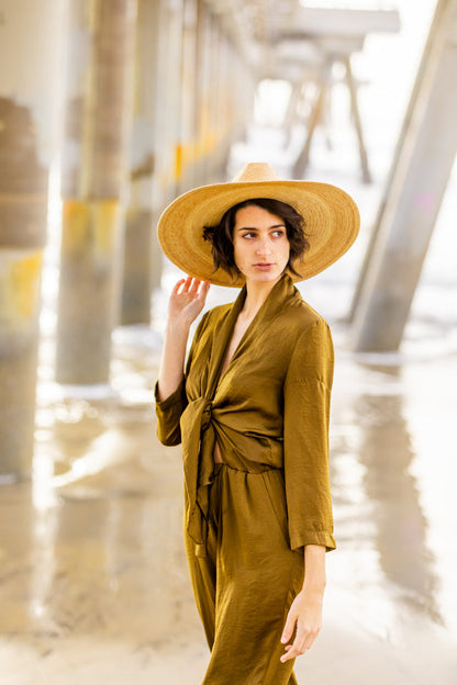 Big Sky Palm Straw Western Hat by Andeana Hats, view 3