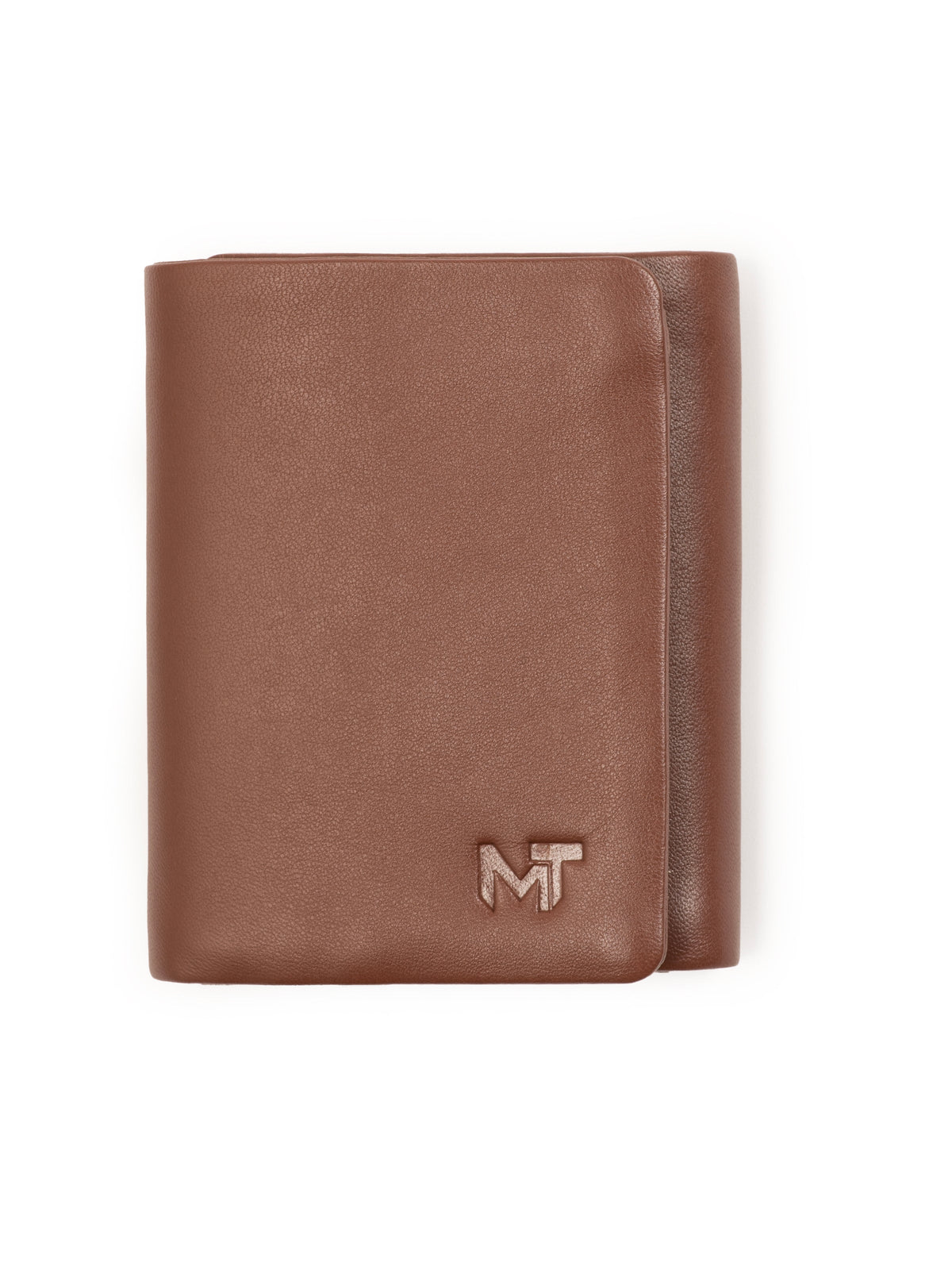 Everyday Trifold Wallet in Tan by Classy Leather Bags