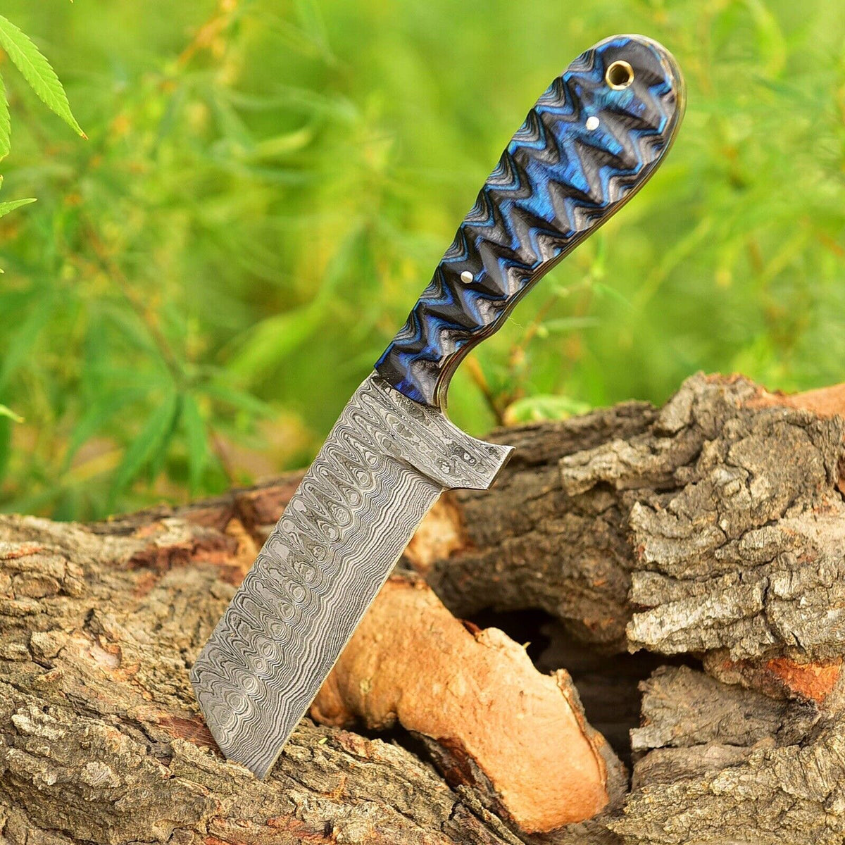 The 4-Inch Pakkawood Bull Cutter | Texan Knives