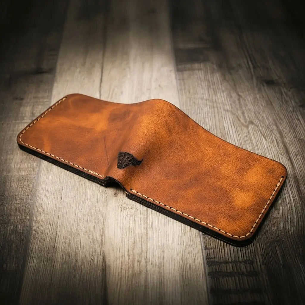 Rio Grande Bifold Wallet by Bull Sheath Leather, view 5