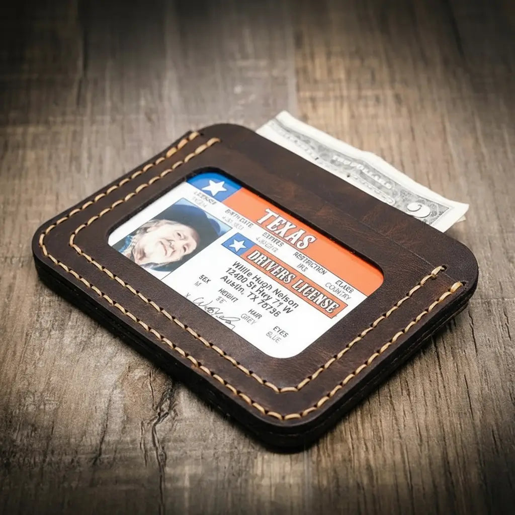 Mansfield Front-Pocket Wallet by Bull Sheath Leather