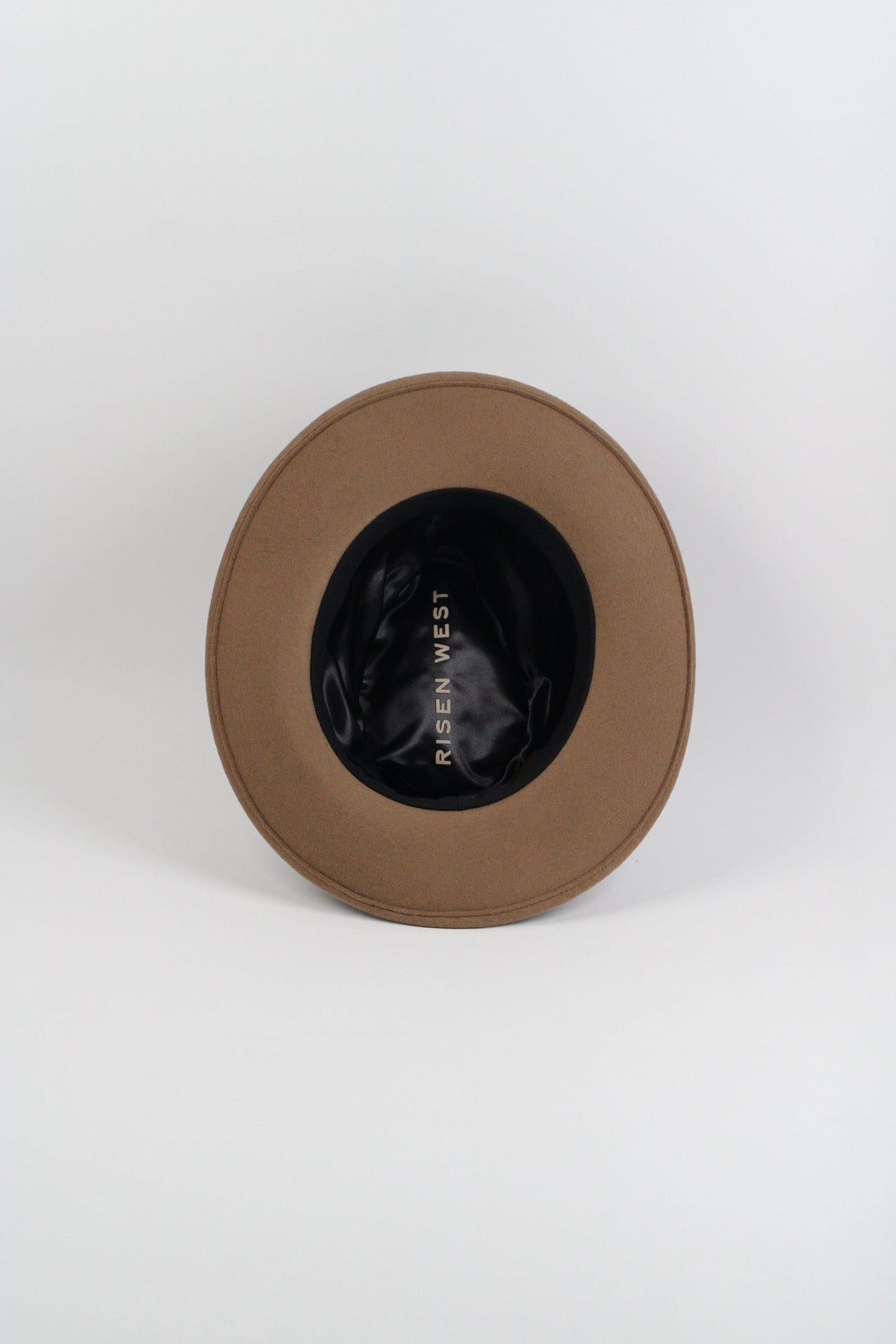 Khaki Packable Felt Hat by Wilder and Soul