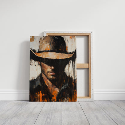 Shadowed Cowboy Western wall art print, view 15