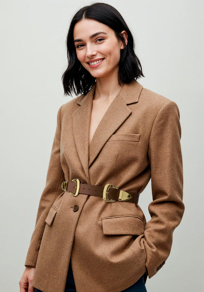 The Double-Buckle Waist Belt