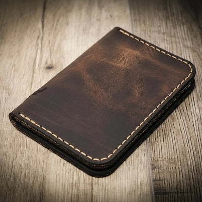 Tyler Vertical Wallet by Bull Sheath Leather