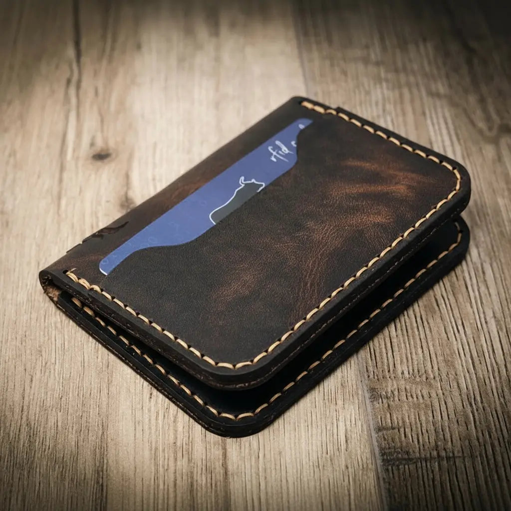 Georgetown Slim Wallet by Bull Sheath Leather
