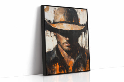 Shadowed Cowboy Western wall art print, view 19