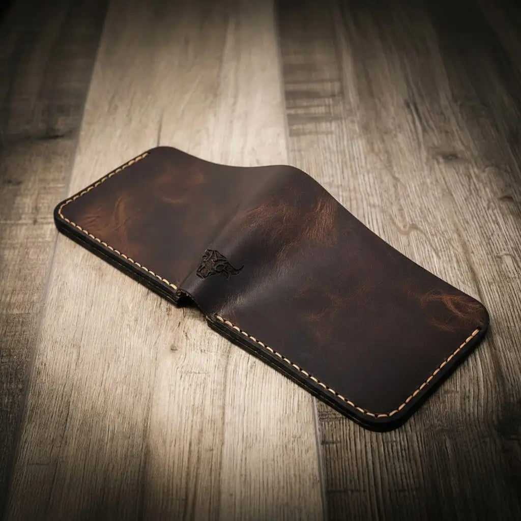 Rio Grande Bifold Wallet by Bull Sheath Leather, view 2