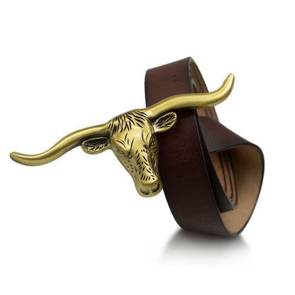 The Longhorn Head Women's Belt, view 6