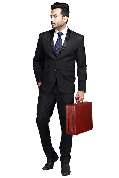 Expandable Leather Office Case by Classy Leather Bags, view 2