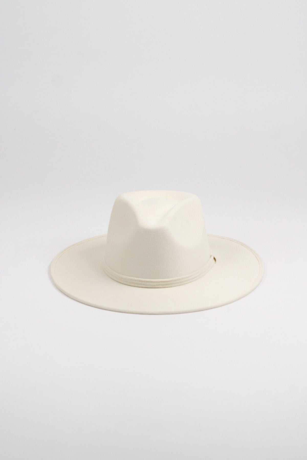 White Wanderer Rancher Hat by Wilder and Soul