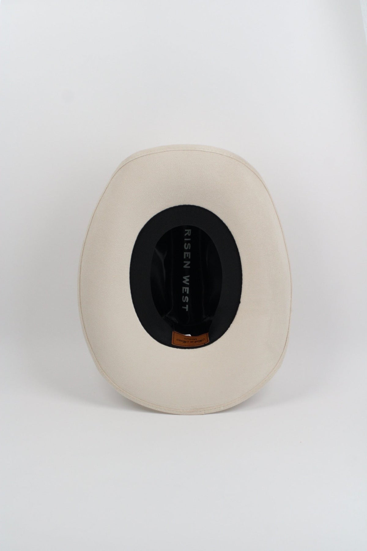 Ivory Lifted Brim Cowboy Hat by Wilder and Soul