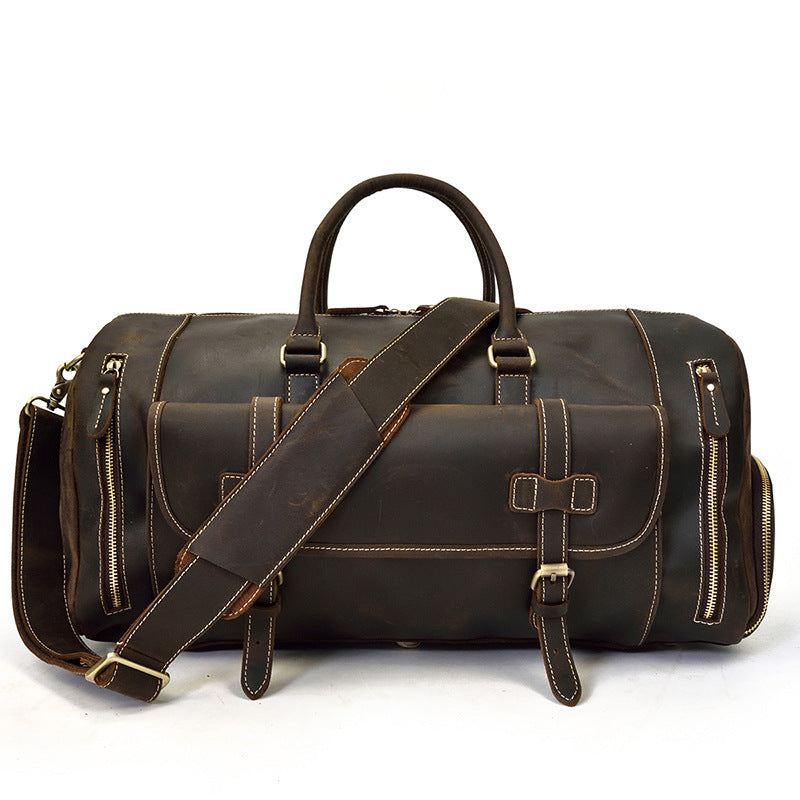The Crazy Horse Leather Holdall