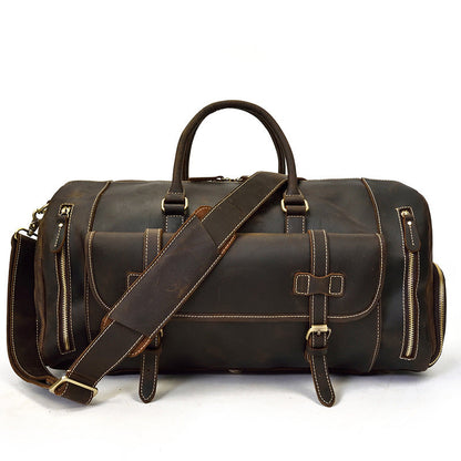 The Crazy Horse Leather Holdall
