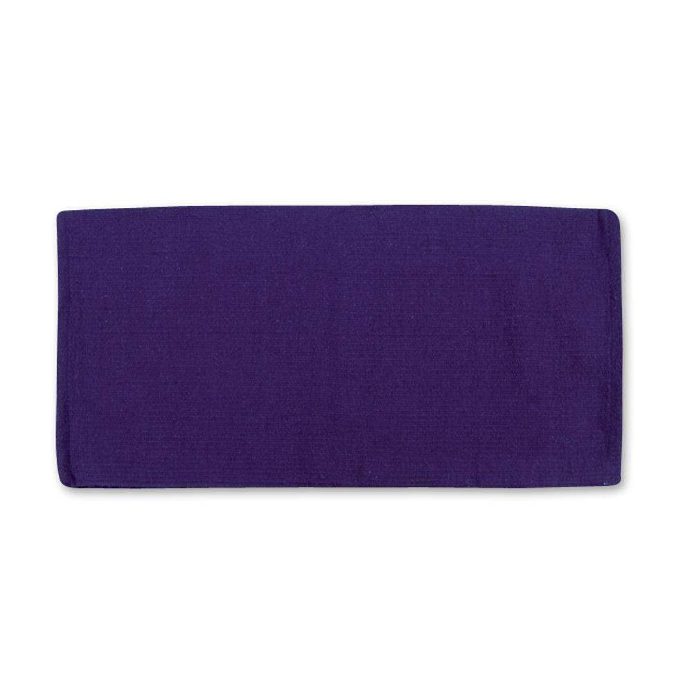 Solid purple acrylic saddle blanket