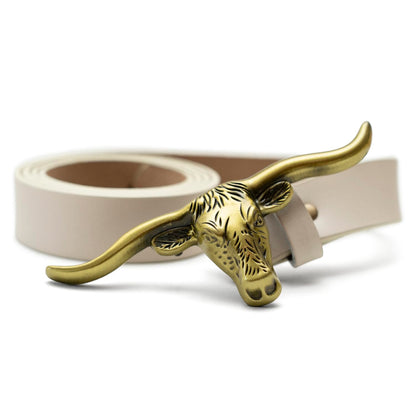 The Longhorn Head Women's Belt, view 4