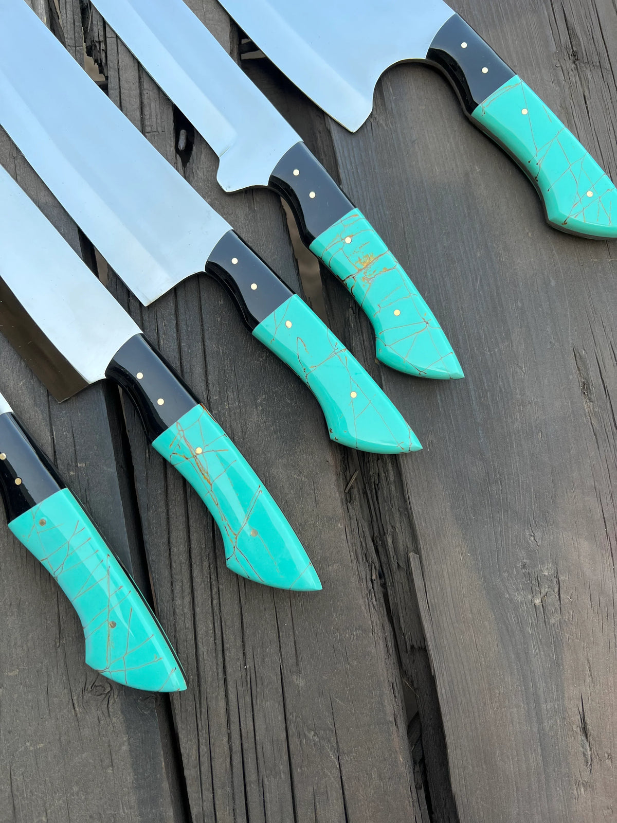 The 8-Inch Stainless Resin Kitchen Knife | Texan Knives