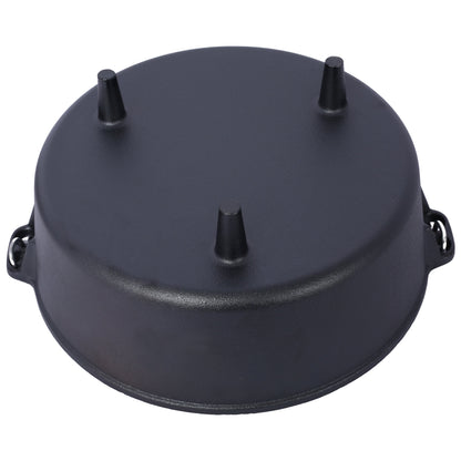 The Camp Dutch Oven with Skillet Lid, 12 Quart | House of Zazla