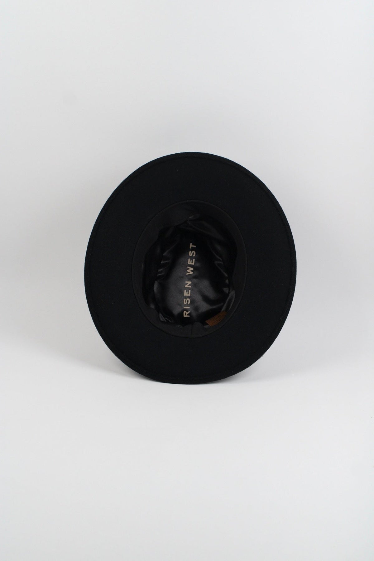 Black Packable Felt Hat by Wilder and Soul