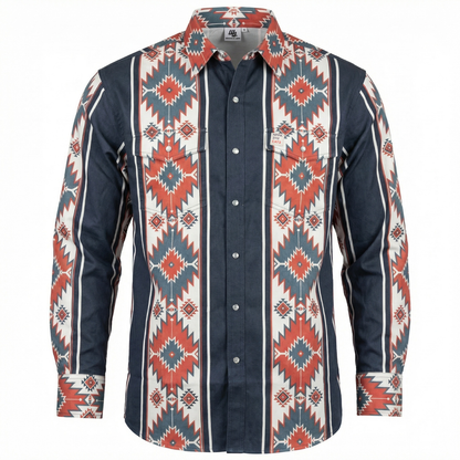 The Aztec FR Pearl Snap | WoahBros