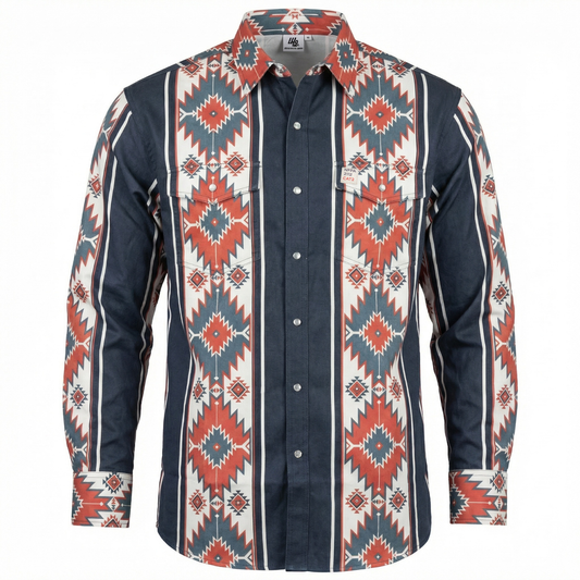 The Aztec FR Pearl Snap | WoahBros