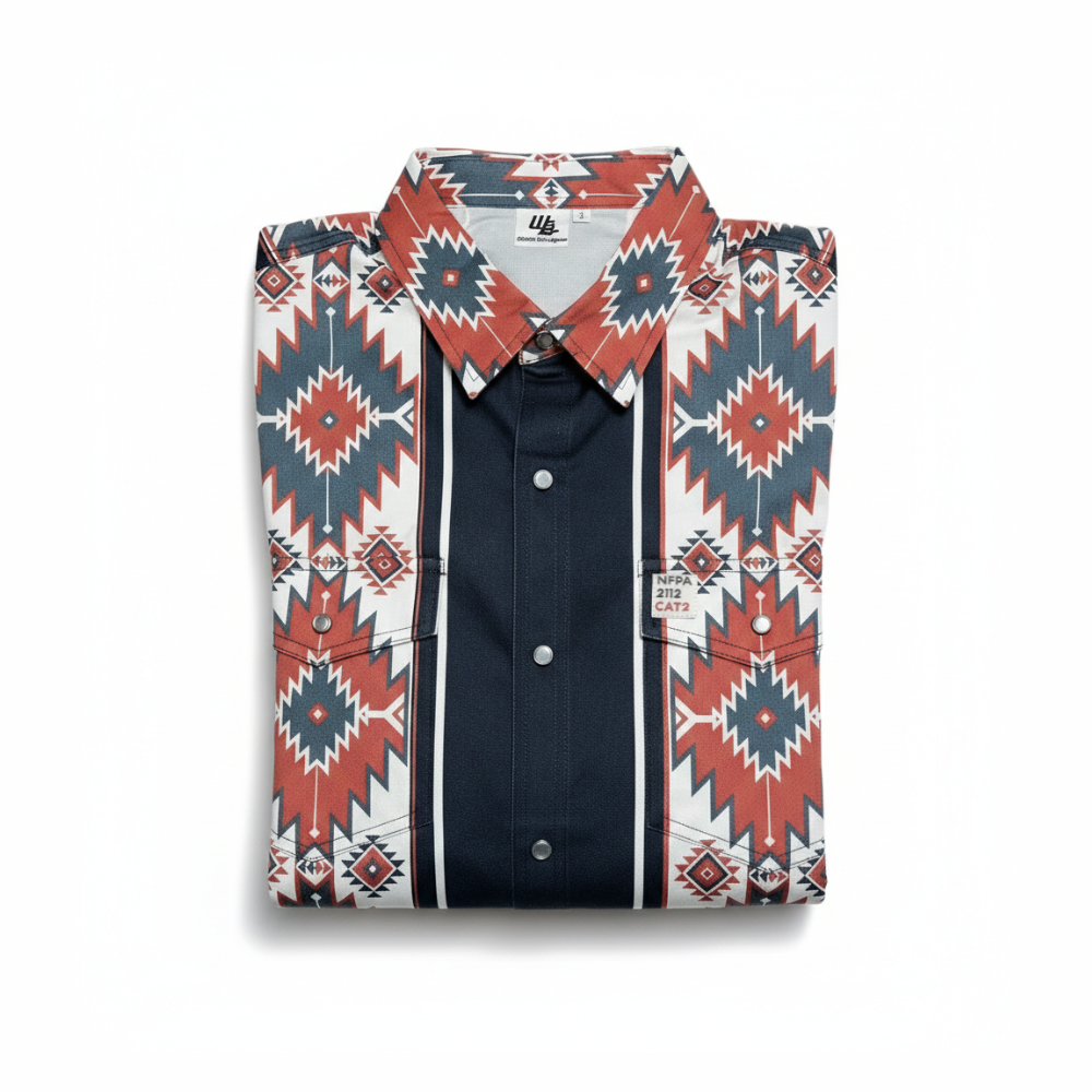 The Aztec FR Pearl Snap | WoahBros