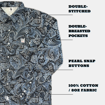 The Paisley FR Pearl Snap | WoahBros