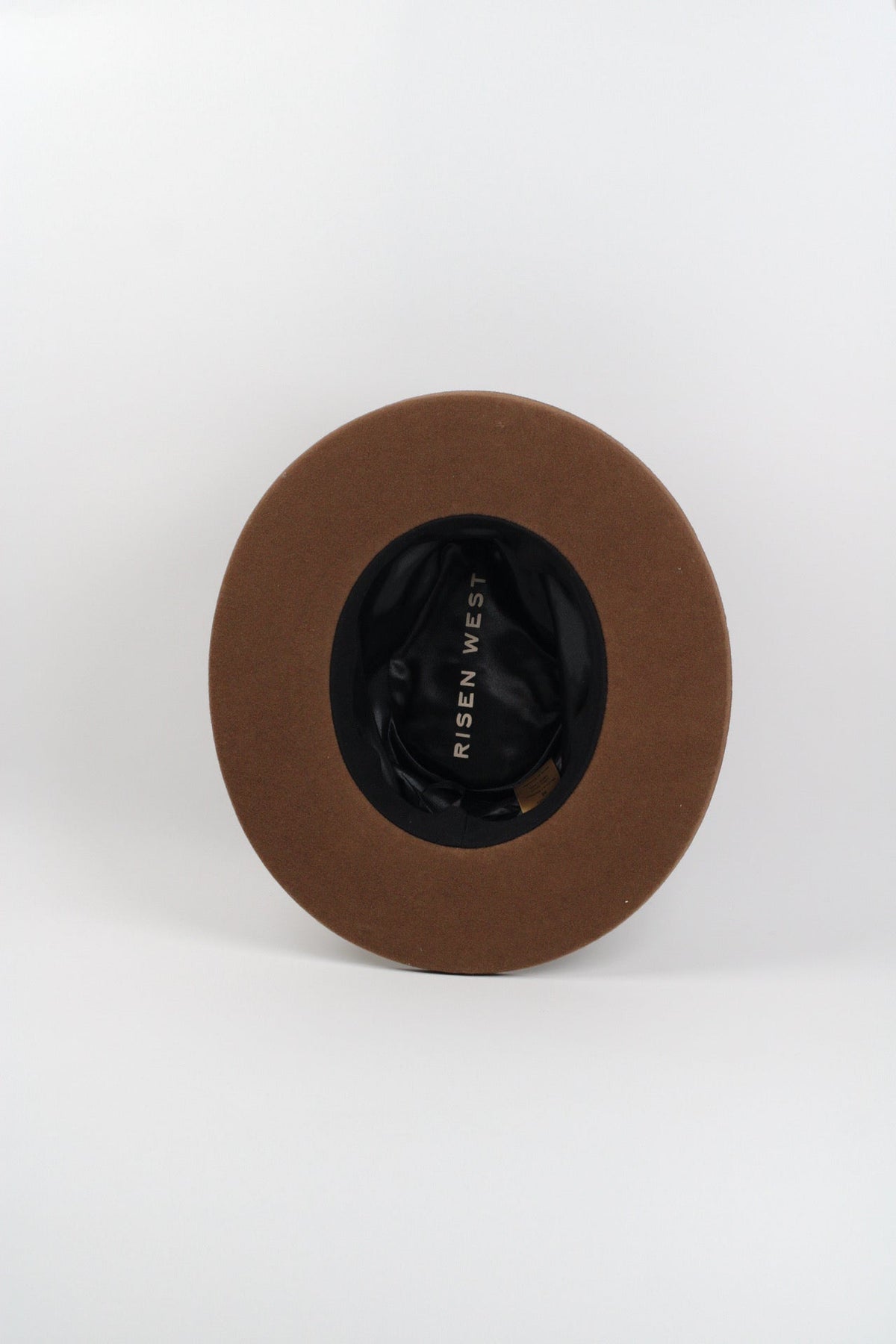 Caramel Pencil Brim Hat by Wilder and Soul, view 2
