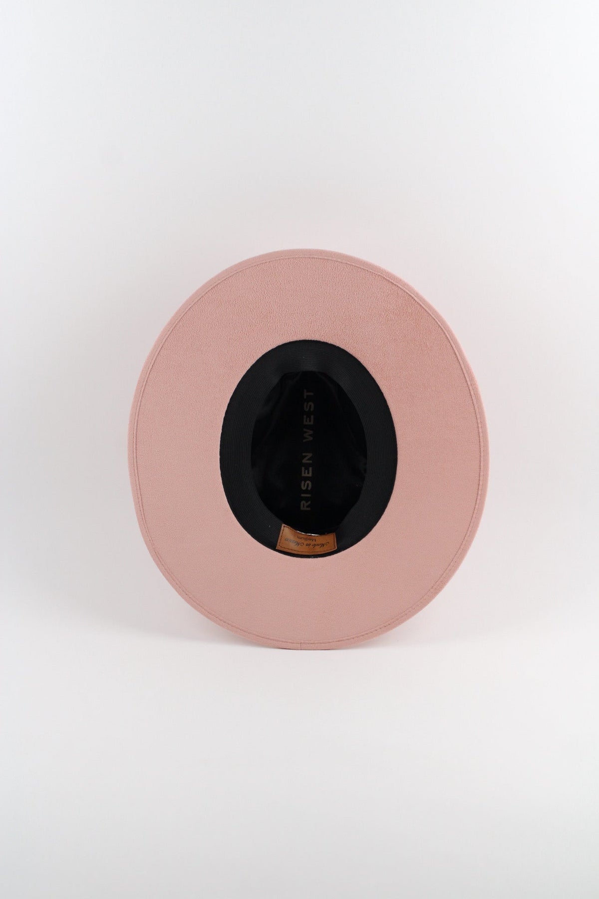 Pale Dusty Rose Wanderer Rancher Hat by Wilder and Soul, view 4