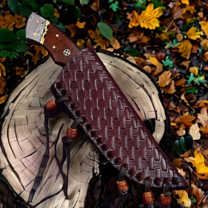 The 4.5-Inch Rosewood Bushcraft Knife | Texan Knives