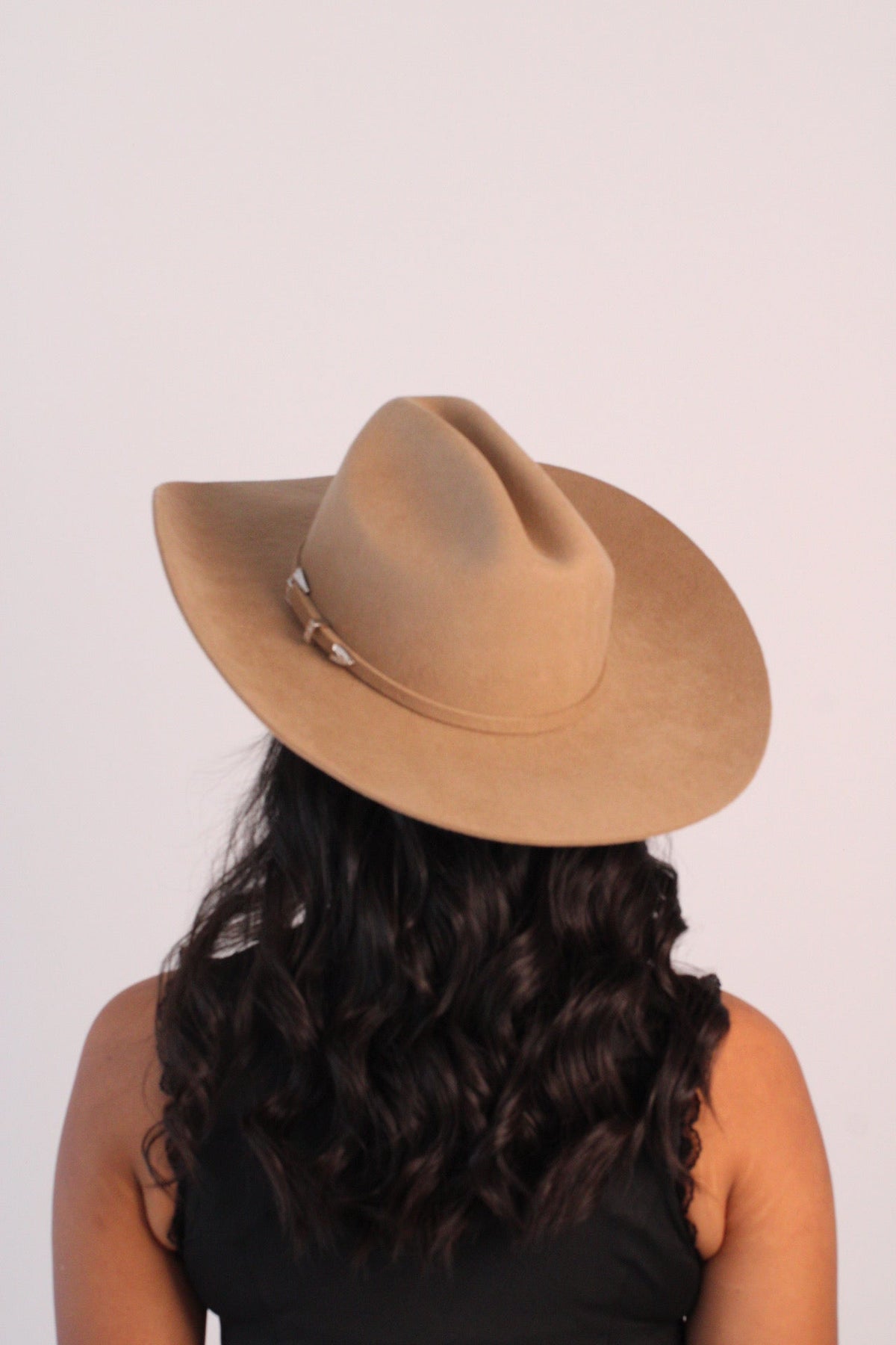 Chestnut 30X Merino Cattleman Hat by Wilder and Soul, view 2
