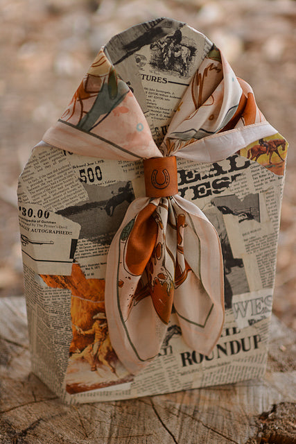September Ride 26-Inch Wild Rag by Tirzah Lane Art