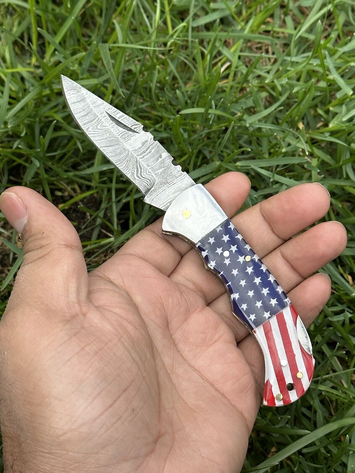 The Lone Star Bone Pocket Knife | Texan Knives