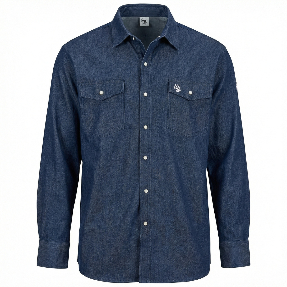 The Denim FR Pearl Snap | WoahBros