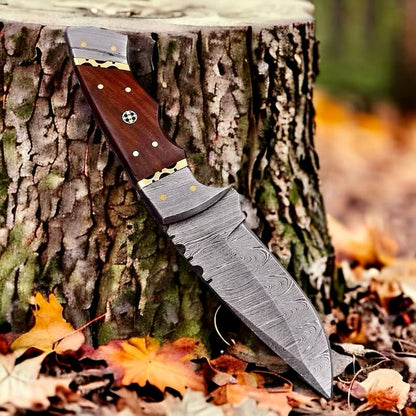 The 4.5-Inch Rosewood Bushcraft Knife | Texan Knives