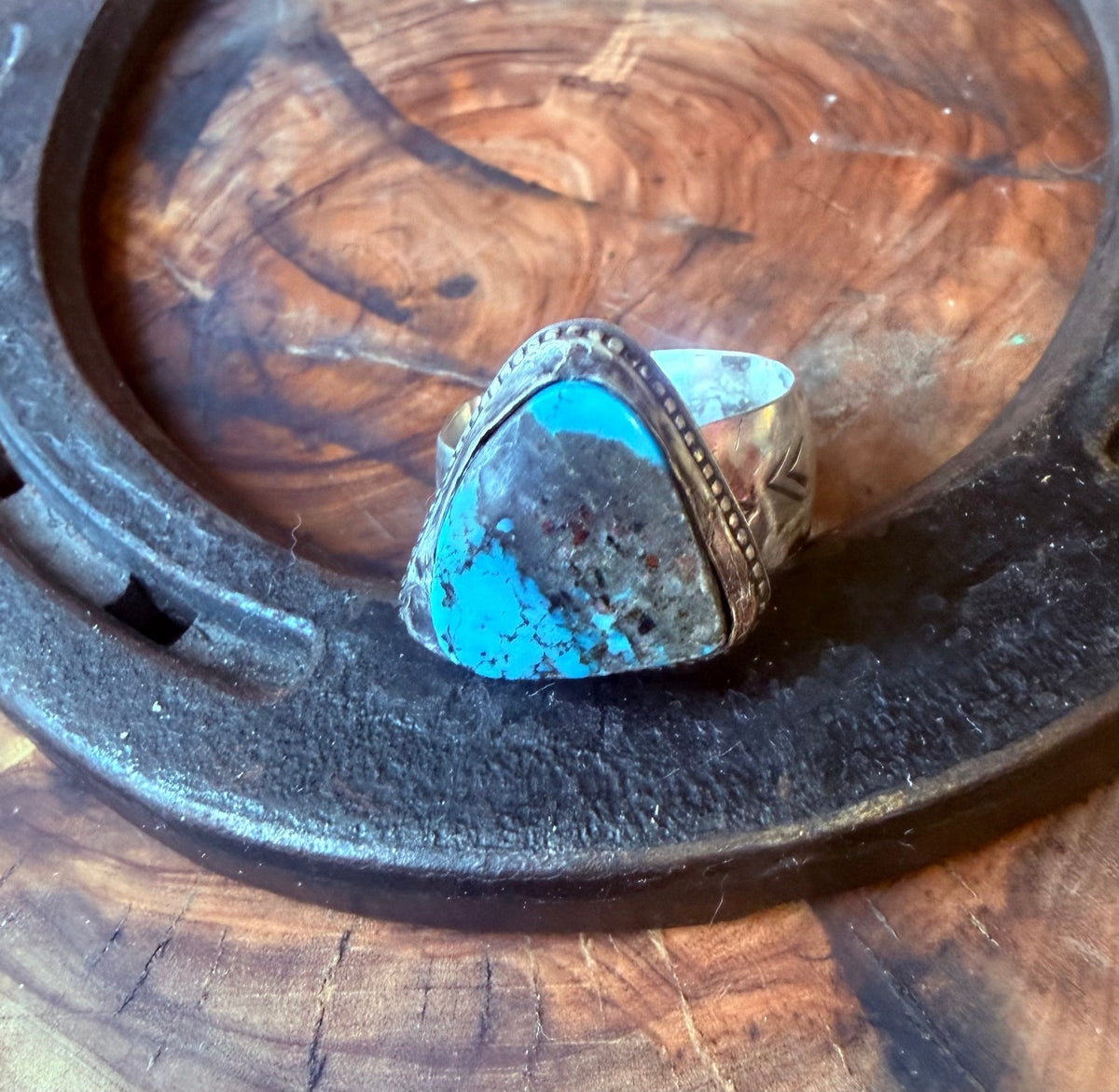The Bisbee Turquoise Men's Ring, view 4