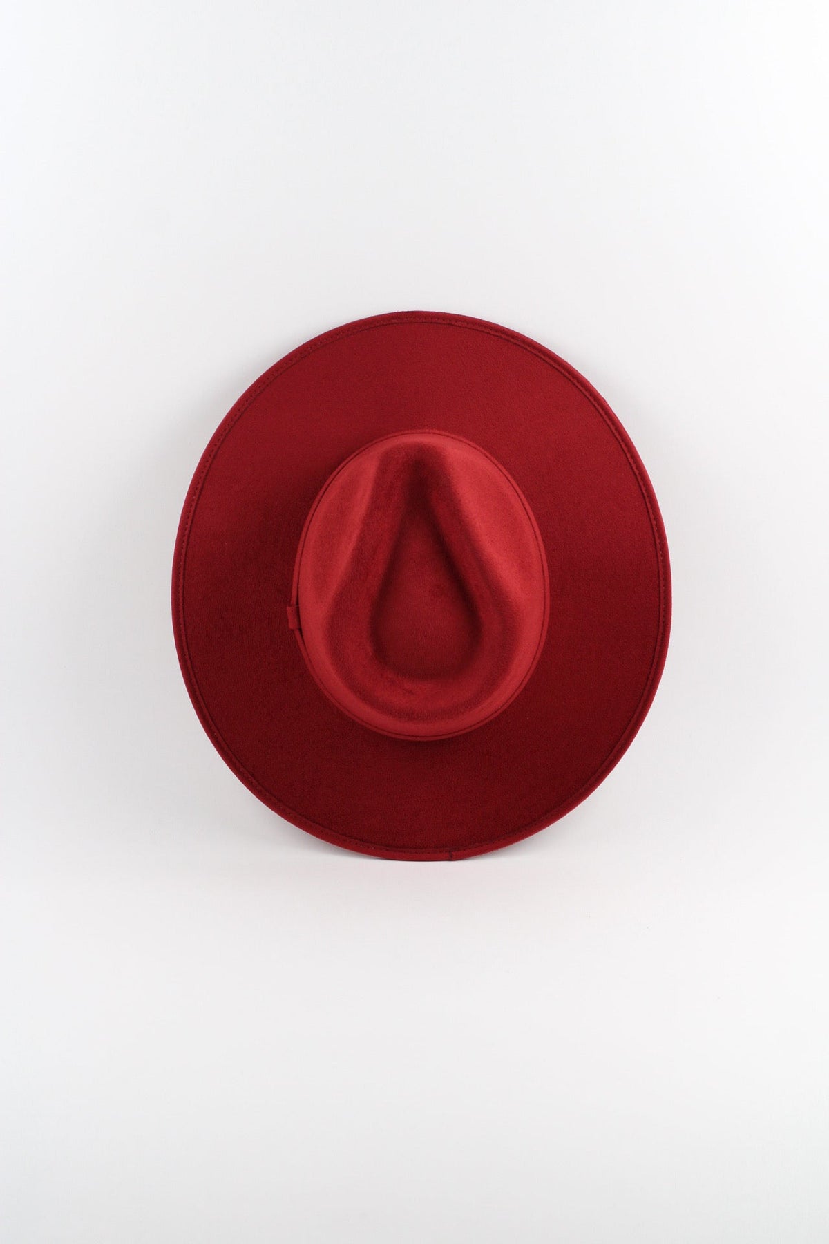 Burgundy Wanderer Rancher Hat by Wilder and Soul