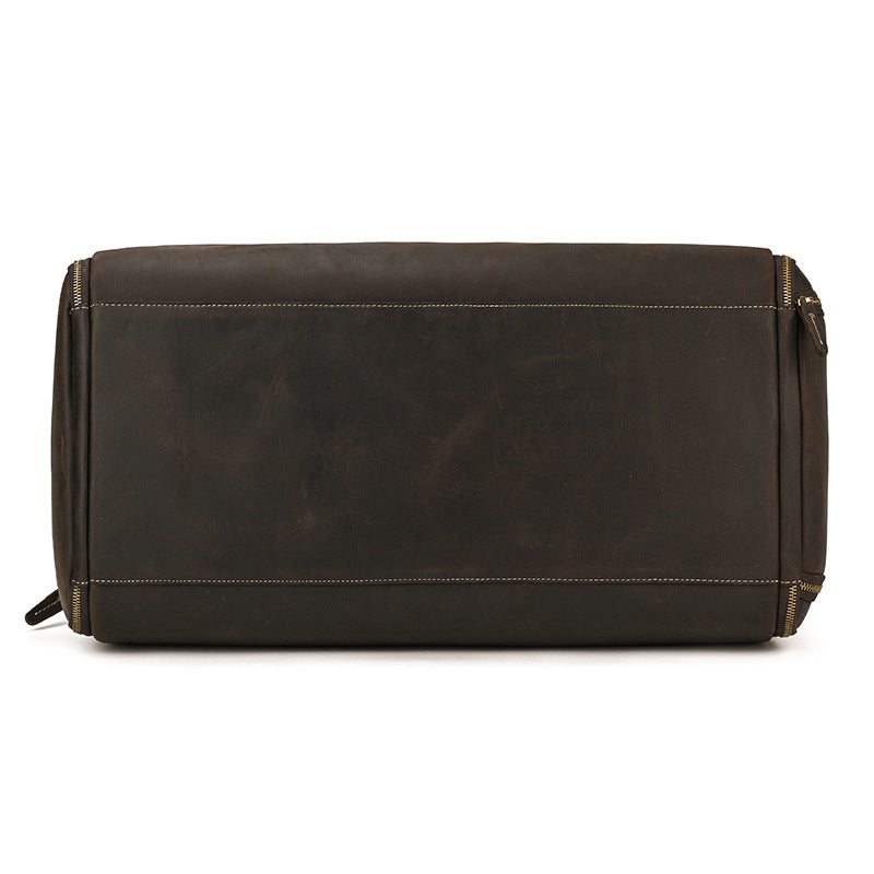 The Convertible Leather Garment Weekender, view 14