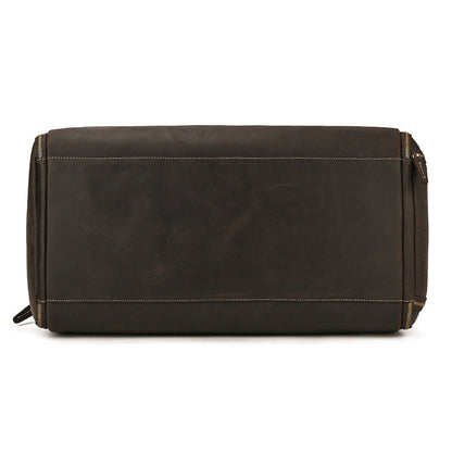The Convertible Leather Garment Weekender, view 14
