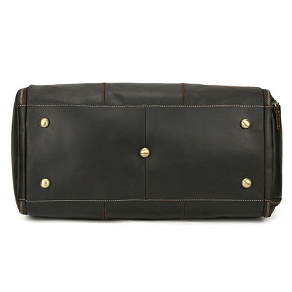 The Convertible Leather Garment Weekender, view 15